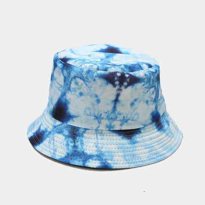 Summer Outdoor Tie-dyed Double-sided Sun Protection Hat