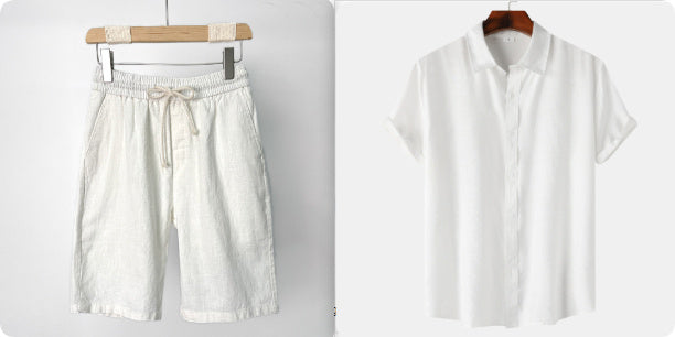 Teenagers Solid Color Short-sleeved Lapel Shirt Top