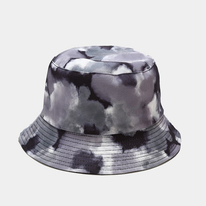 Summer Outdoor Tie-dyed Double-sided Sun Protection Hat