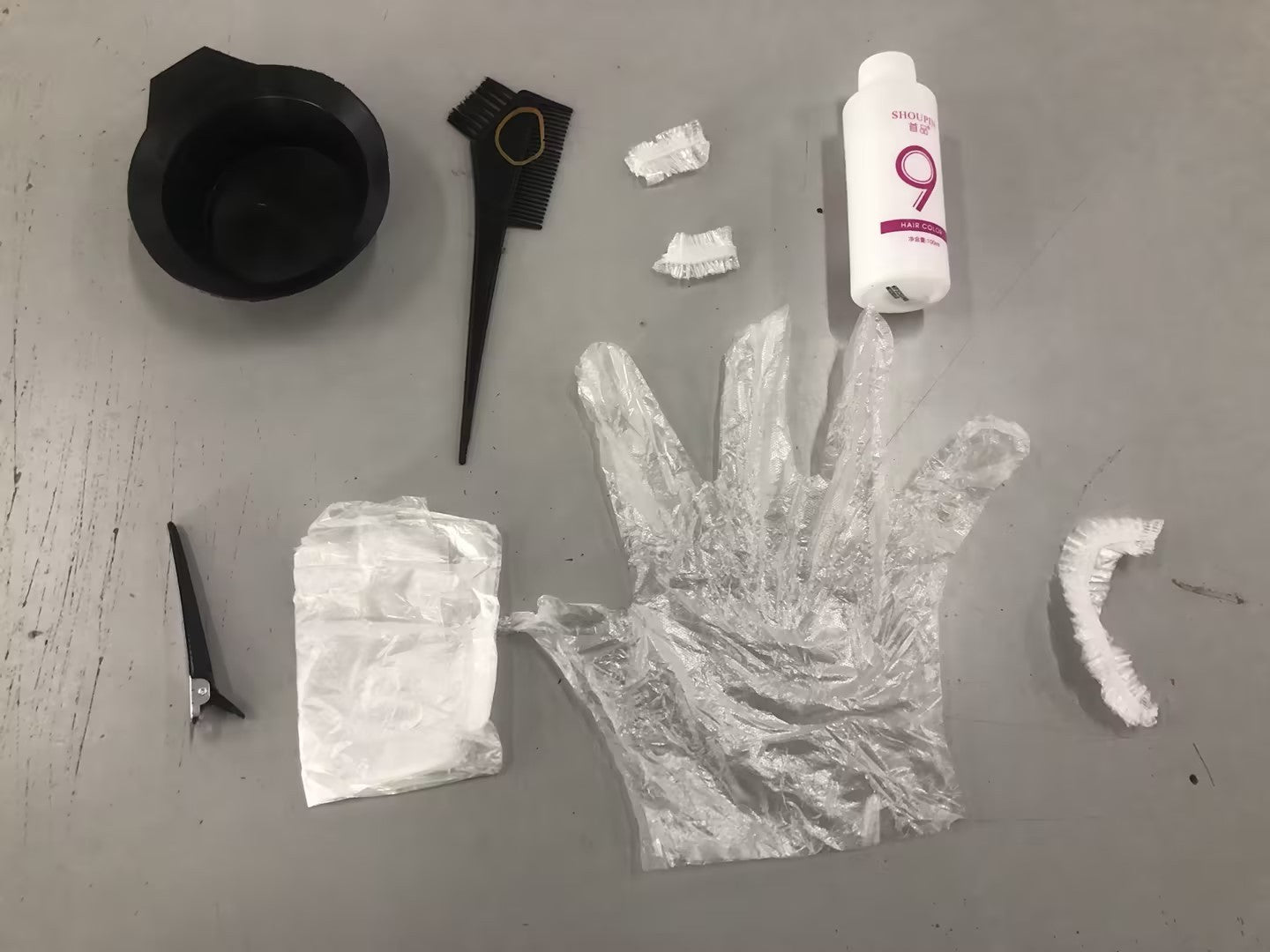 Ammonia-free Hair Color Paste Monochrome Paste Cover White Hair Multi-segment Color One-step Black Tea Gray Blue Black Hair Dye