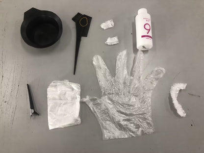 Ammonia-free Hair Color Paste Monochrome Paste Cover White Hair Multi-segment Color One-step Black Tea Gray Blue Black Hair Dye