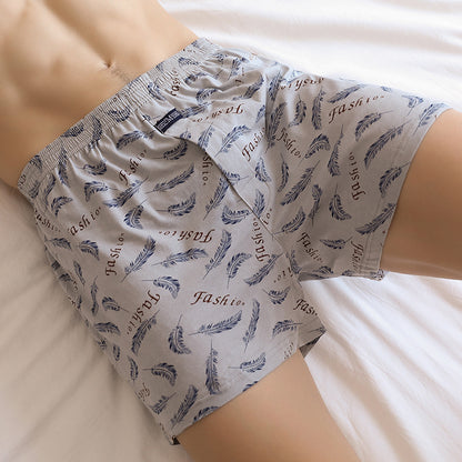 Men's Purified Cotton Underwear Loose Boxer