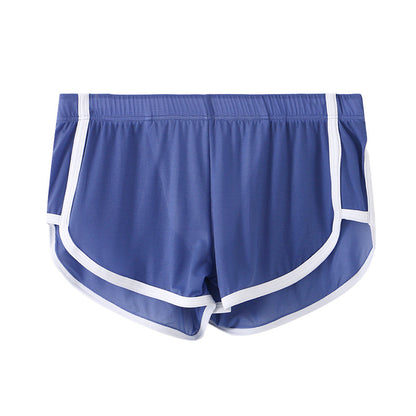 Men's Boxers Summer Ice Silk Ultra-thin Mesh Sports
