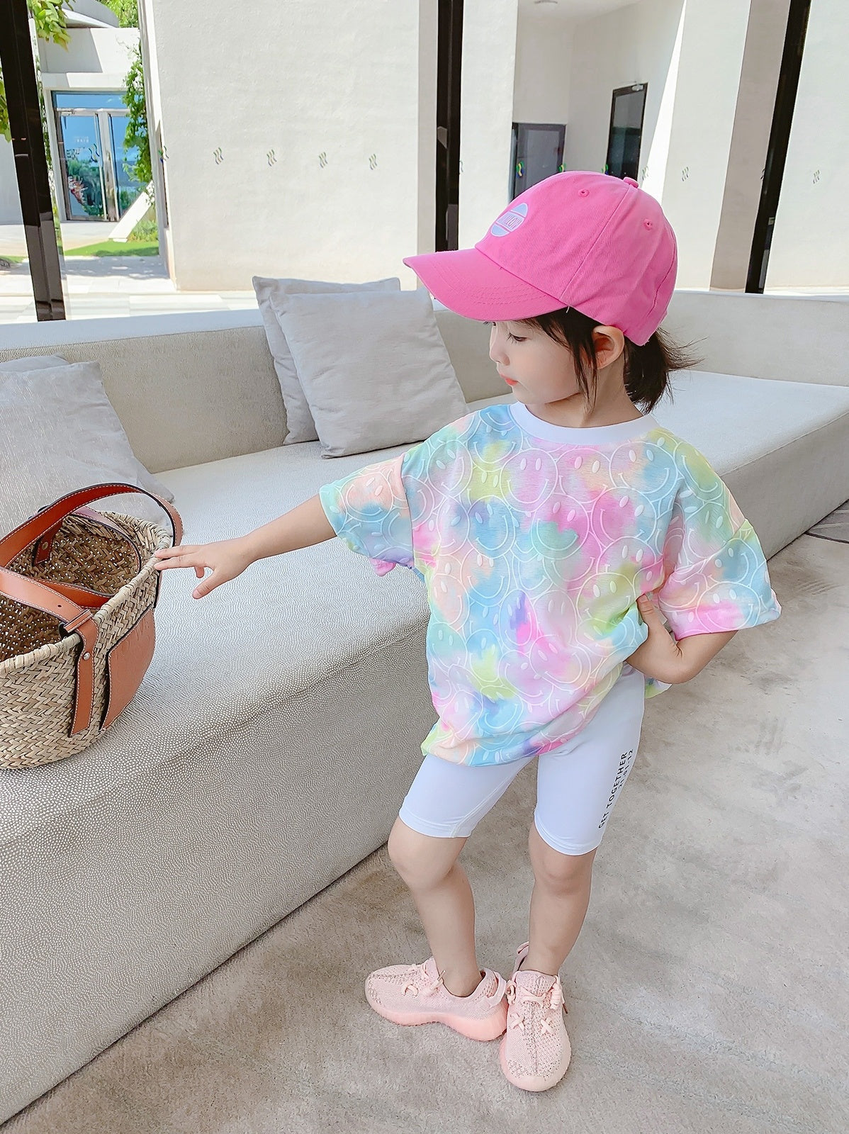 Girls'' Summer New Children''s Half Sleeve Baby T-shirt