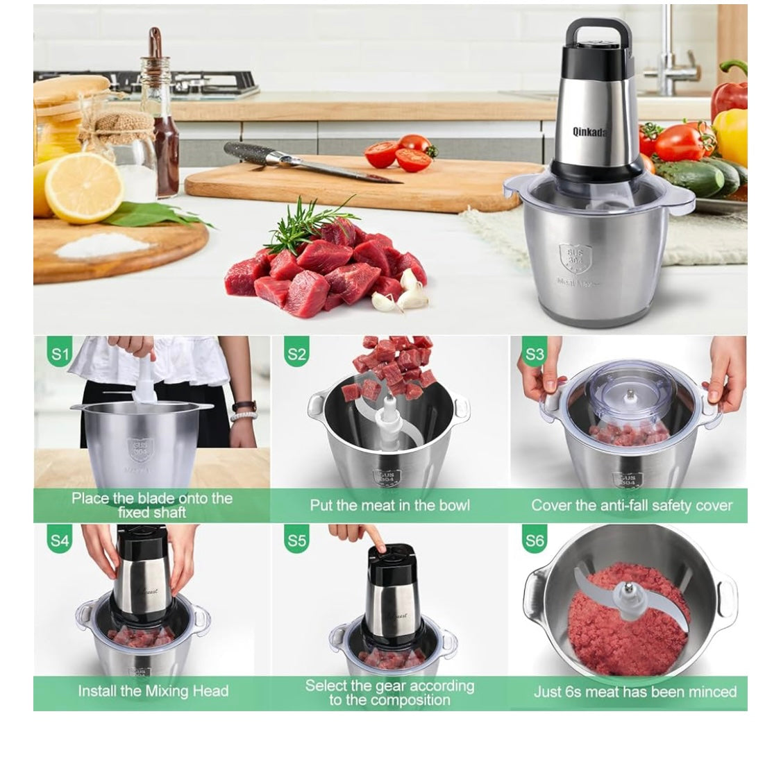 Household Electric Meat Grinder Kitchen High Power