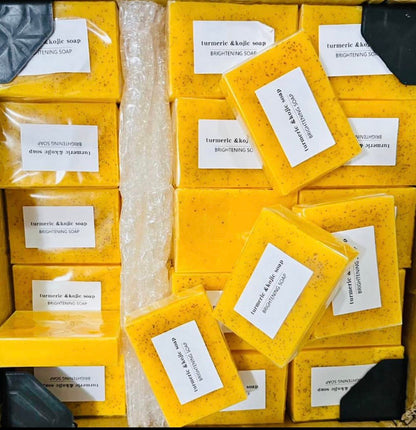 Turmeric Soap Lemon Soap Kojic Acid Soap Ginger Handmade Cold Process