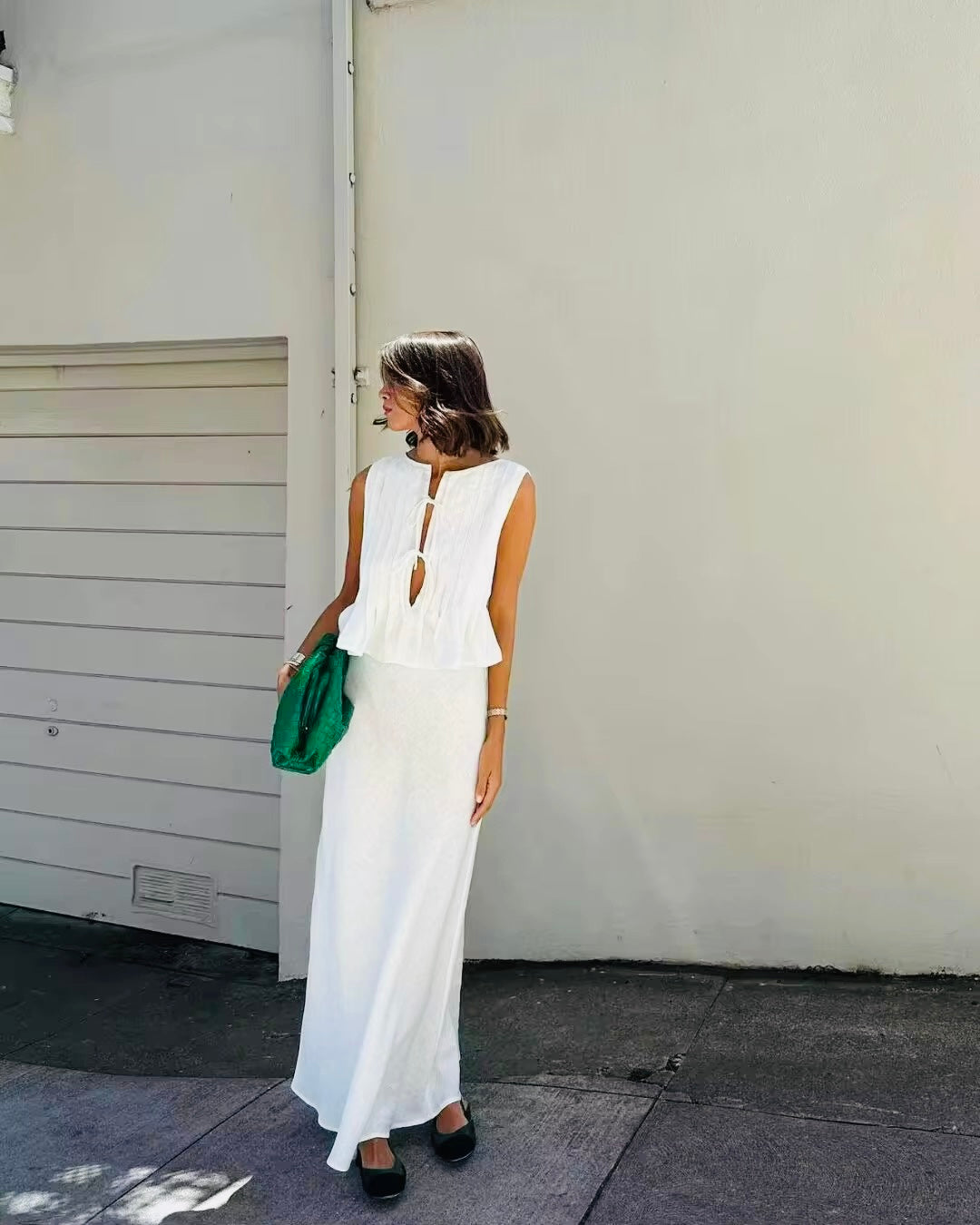 Women's Fashion Personality Shirt Skirt Suit