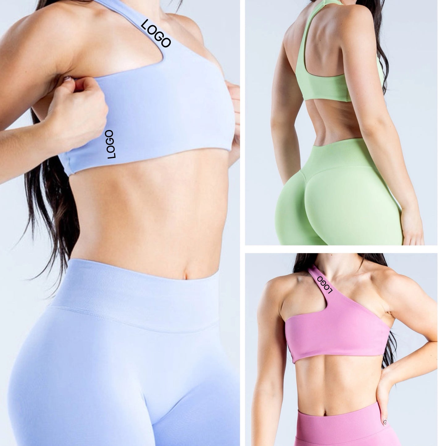 Sports In Stock Seamless Workout Clothes Running Bra Shorts Trousers Suit