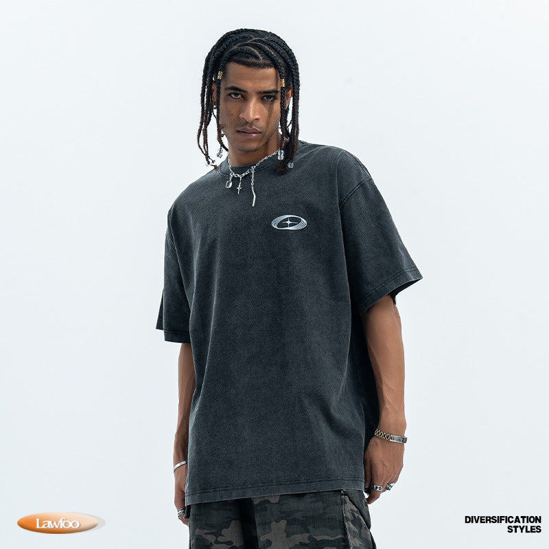 Retro Minority Design Street Hip-hop Loose T-shirt