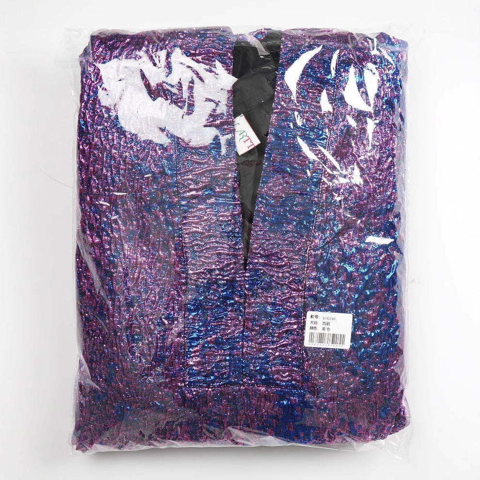 Muslim Figured Cloth Loose Long Robe Women's Clothing Plus Size Dress