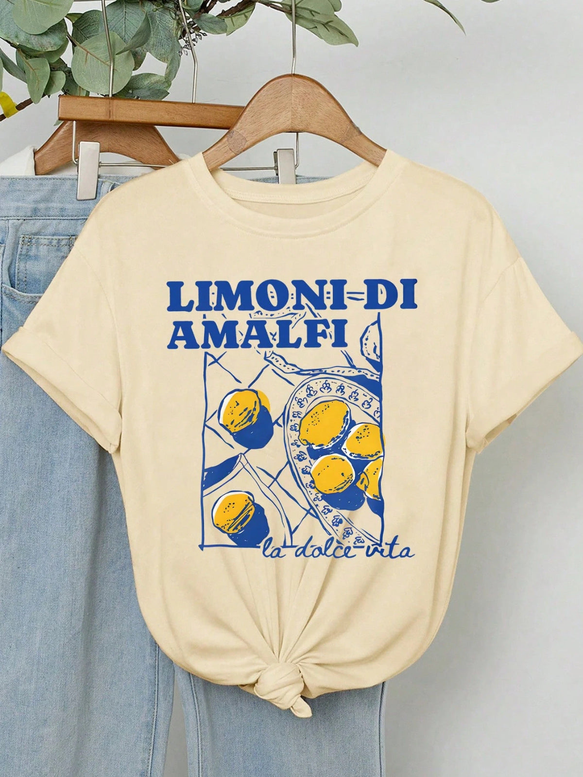 Lemon Graphic Women's Short Sleeve
