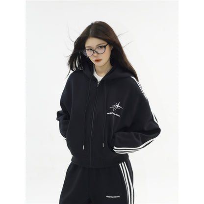 American Fashion Fried Street Sports Suit