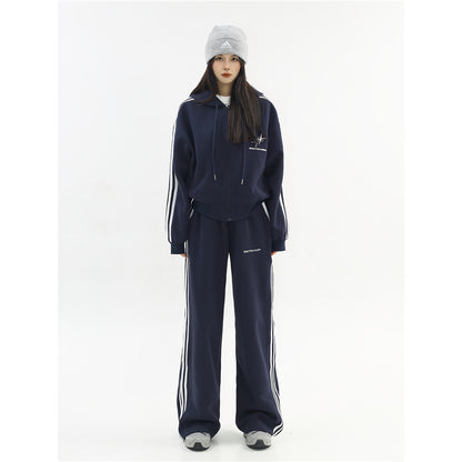American Fashion Fried Street Sports Suit