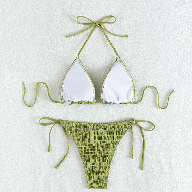 Women's Fashion Personality Halter Spaghetti Straps Bikini