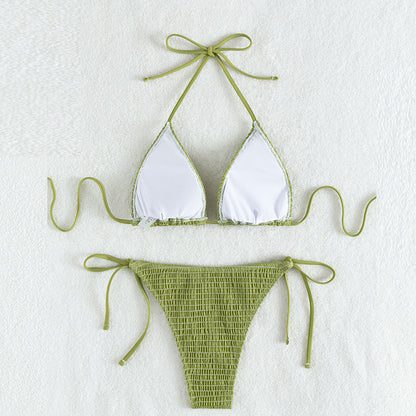 Women's Fashion Personality Halter Spaghetti Straps Bikini