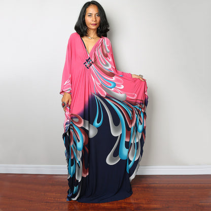 Beach Cover-up Robe Long Dress