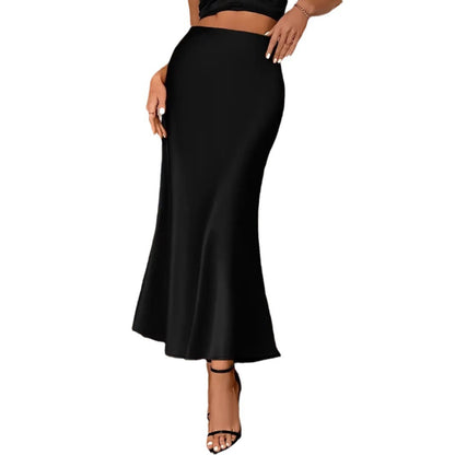 Temperament High Waist Fishtail Skirt For Women