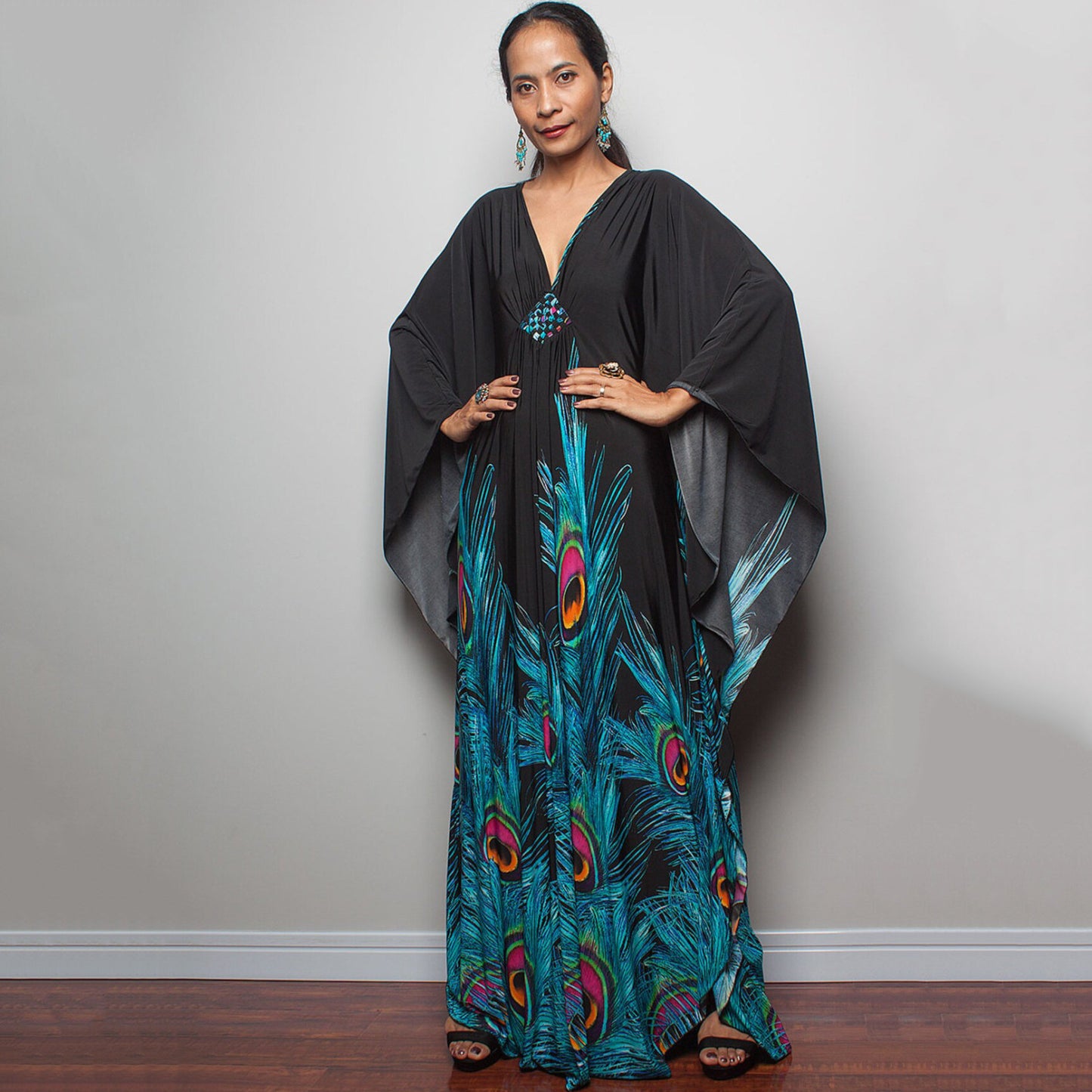 Beach Cover-up Robe Long Dress