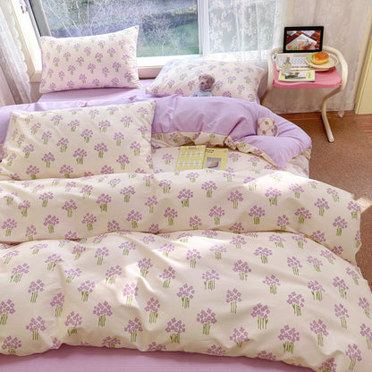 Skin-friendly Cotton Quilt Cover For Home Use