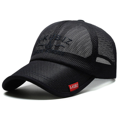 Summer Men's Mesh Breathable Baseball Cap Casual Sun-proof
