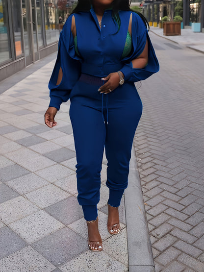 Ripped Women's Clothing Fashion Suit
