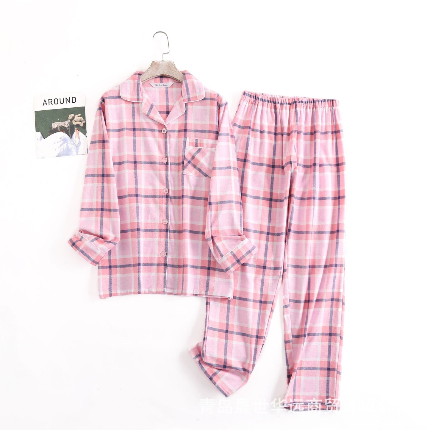 Simple Loose European And American Style Pajamas Suit