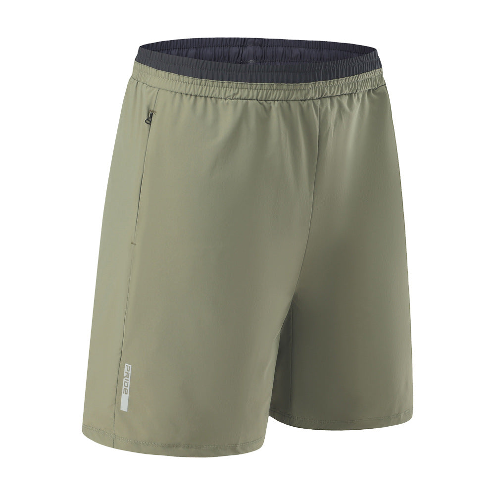 Men's Breathable Quick-drying Loose Running Workout Cropped Pants