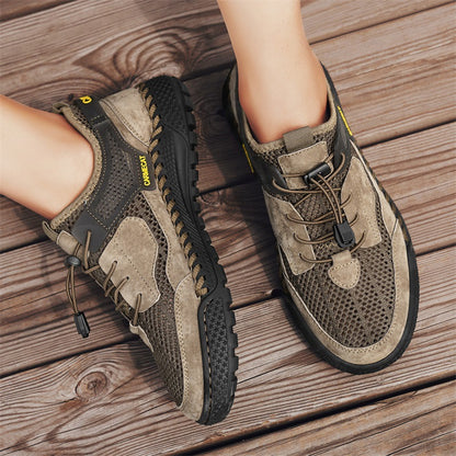 Hand-stitched All-match Breathable Comfortable Genuine