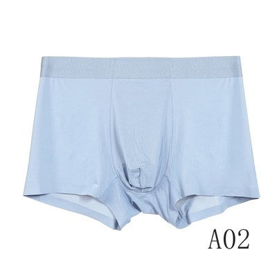 Men's Fashion Ultra-thin Summer Ice Silk Underwear