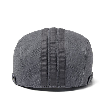 Men's Letter Beret Breathable Sun Hat