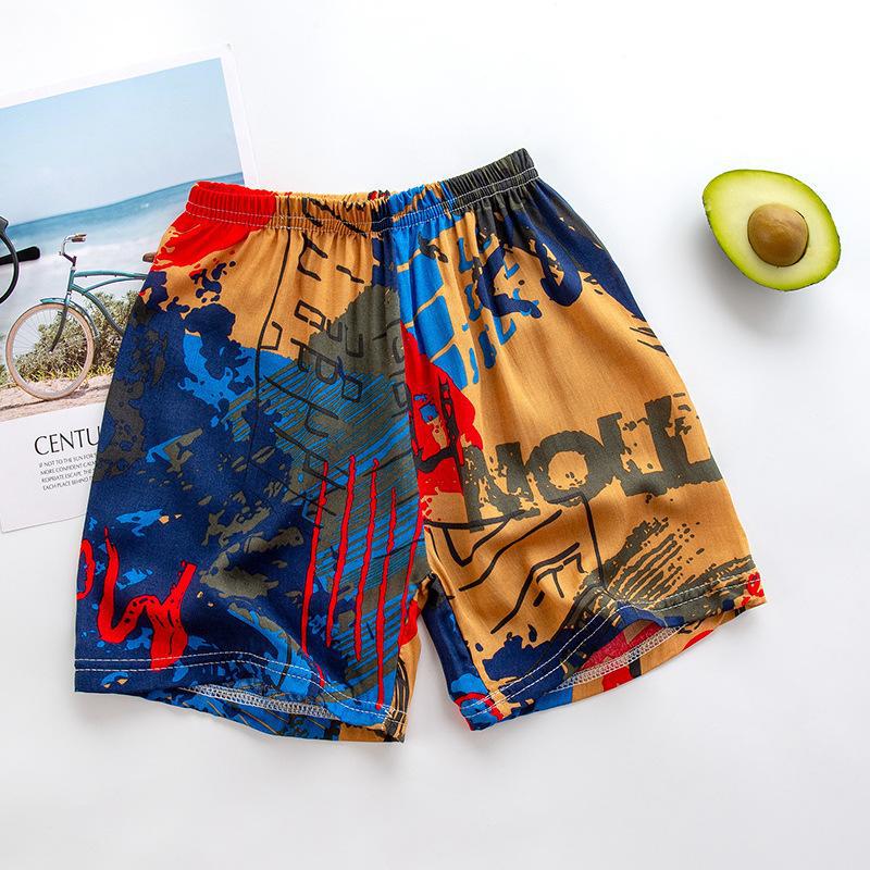 Beach Children's Shorts Cropped Loose Summer Thin