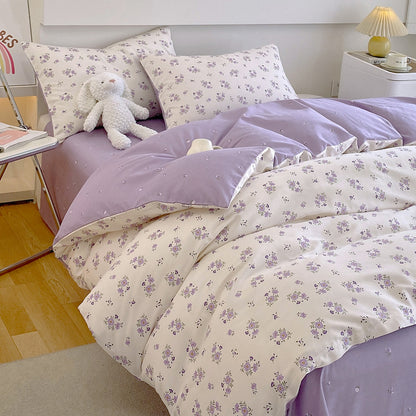 Skin-friendly Cotton Quilt Cover For Home Use