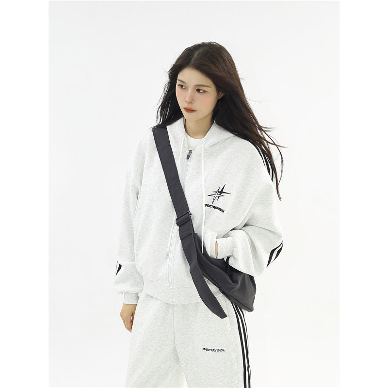 American Fashion Fried Street Sports Suit