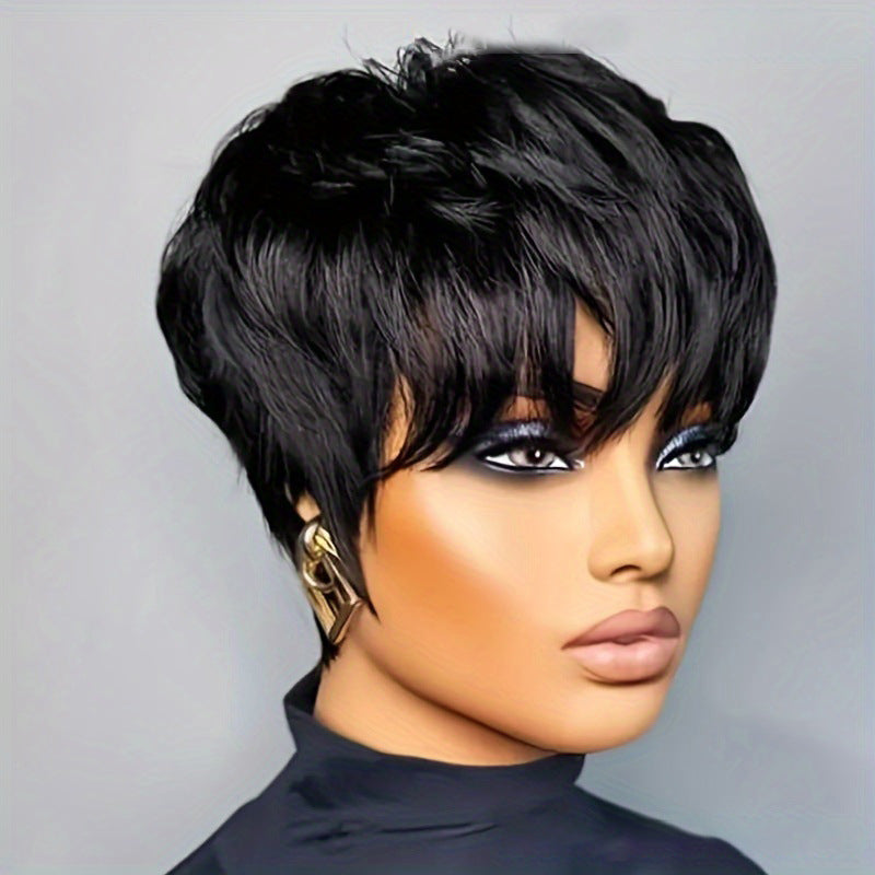 Women's African Fluffy Short Curly Hair Headgear