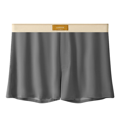 Men's Solid Color Loose Breathable Ice Silk Underwear