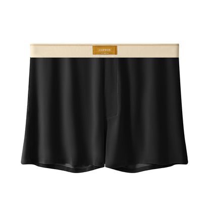 Men's Solid Color Loose Breathable Ice Silk Underwear