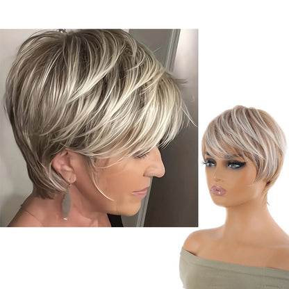 Women's African Fluffy Short Curly Hair Headgear