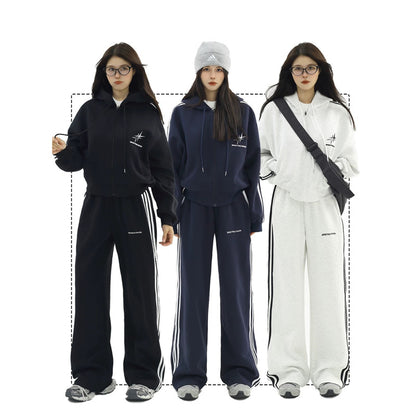 American Fashion Fried Street Sports Suit