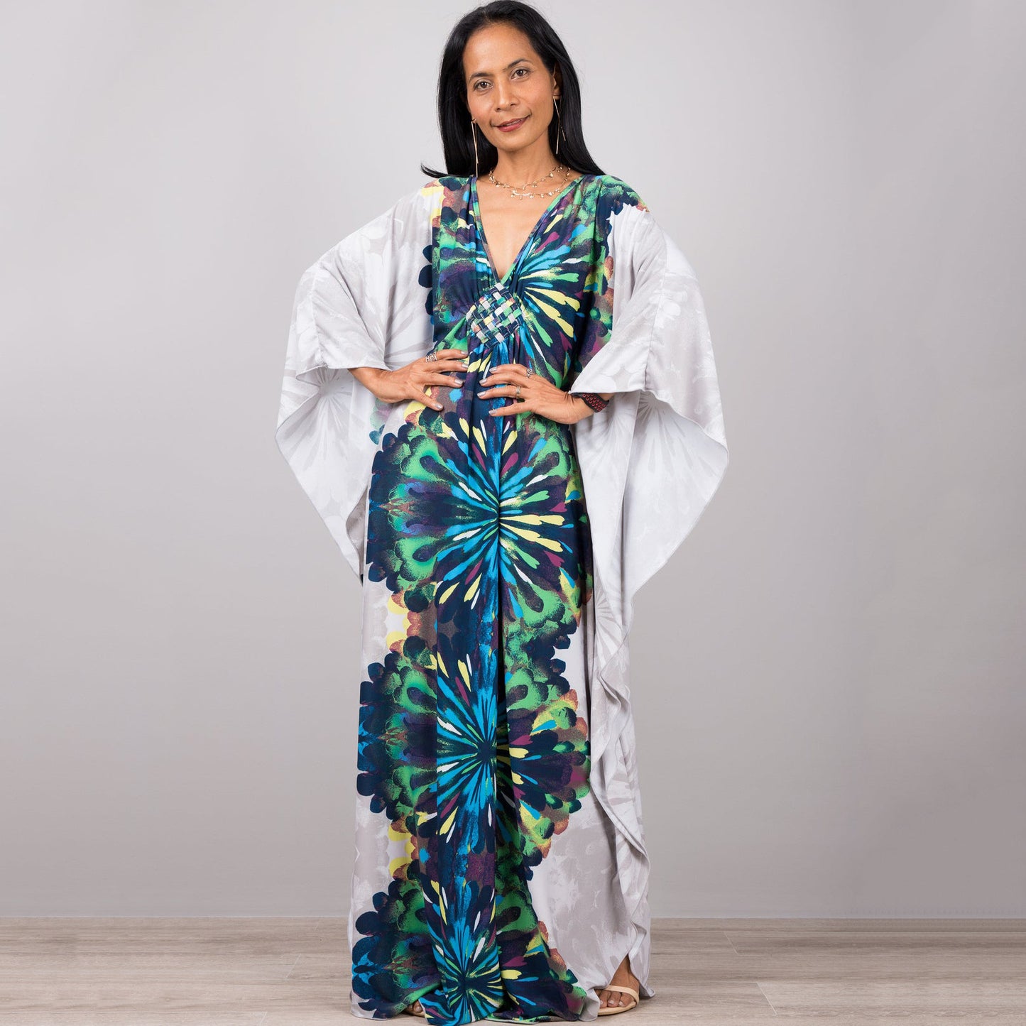 Beach Cover-up Robe Long Dress