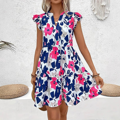 Women's Summer Floral Print Dress