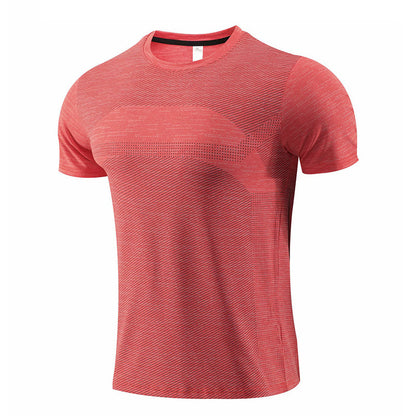 Running Breathable Sweat Absorbing Basketball Workout Exercise T-shirt