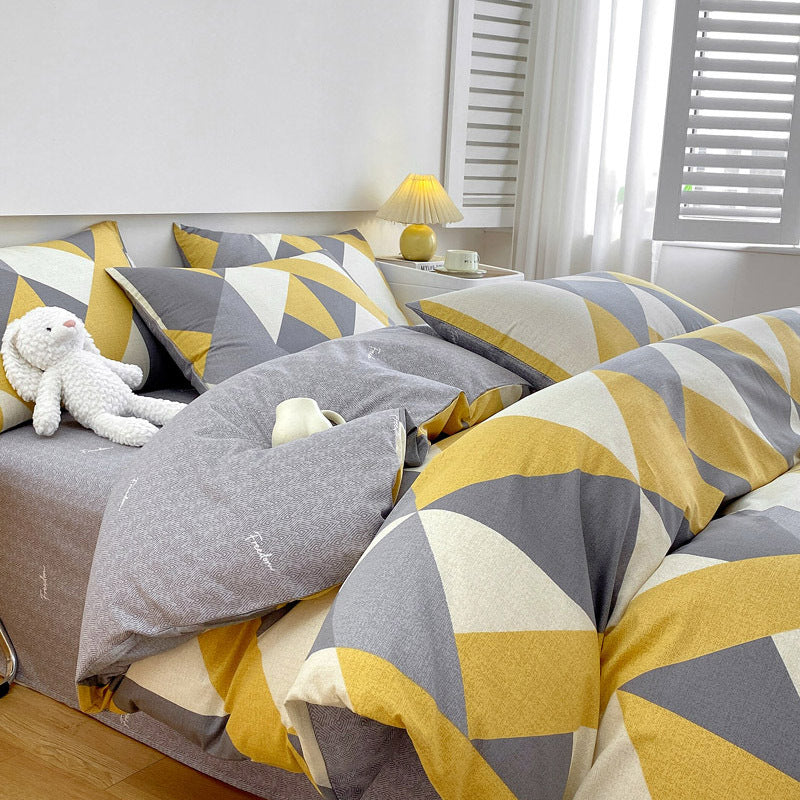 Skin-friendly Cotton Quilt Cover For Home Use