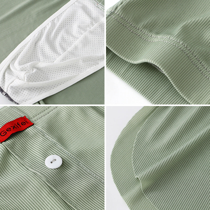 Men's Underwear Ice Silk Loose Breathable Comfortable Shorts