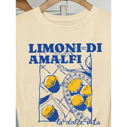 Lemon Graphic Women's Short Sleeve