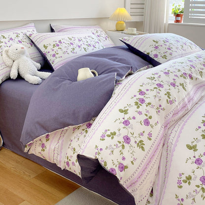 Skin-friendly Cotton Quilt Cover For Home Use