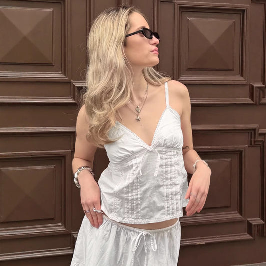 Lightweight Comfort And Casual Short Solid Color Vest Top