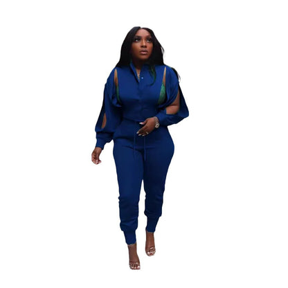 Ripped Women's Clothing Fashion Suit