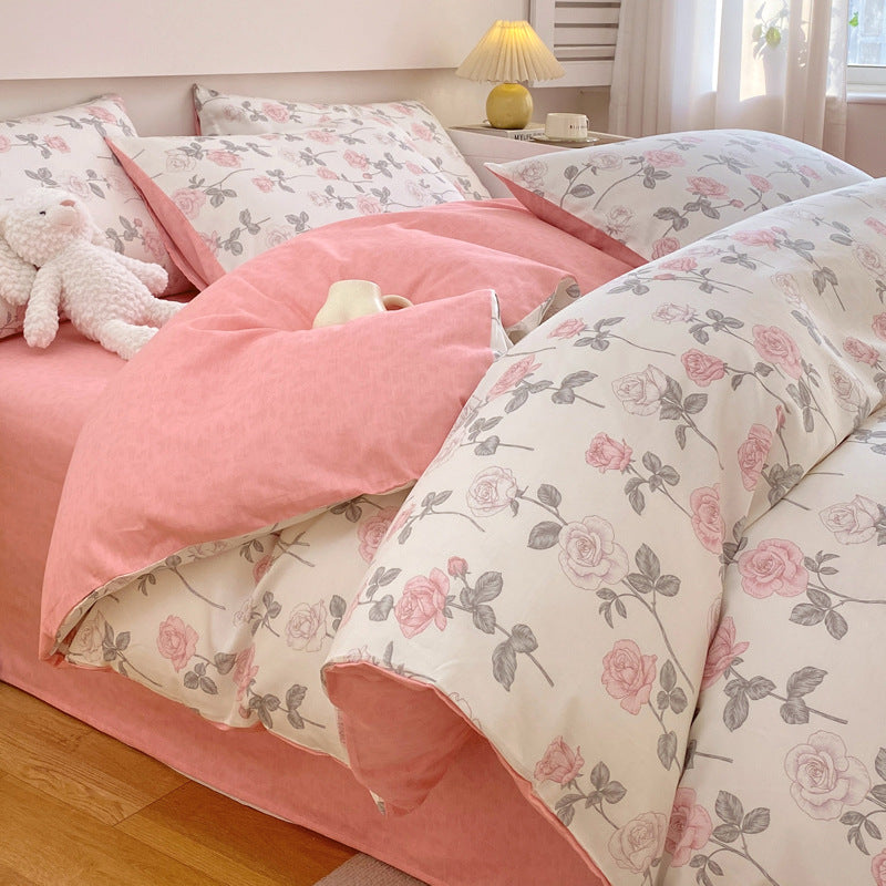 Skin-friendly Cotton Quilt Cover For Home Use