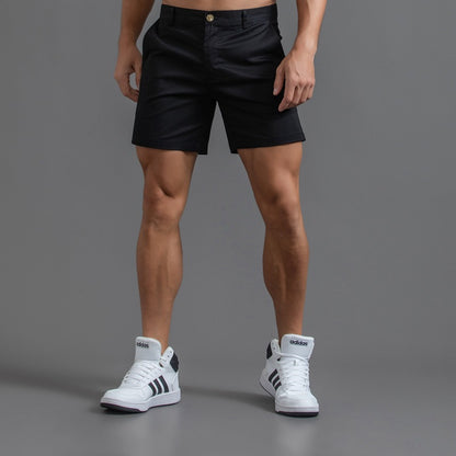 Men's Cotton Shorts Casual Pants