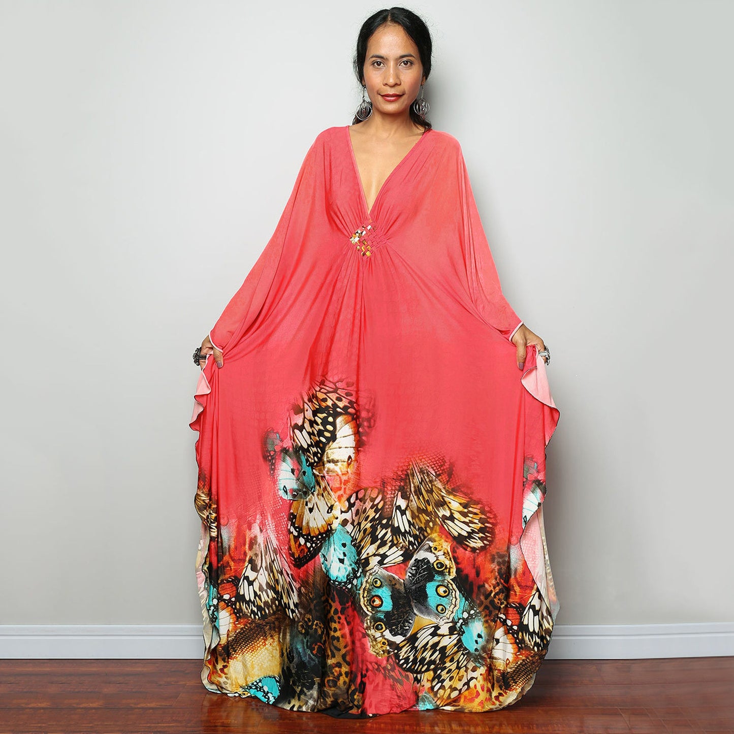 Beach Cover-up Robe Long Dress
